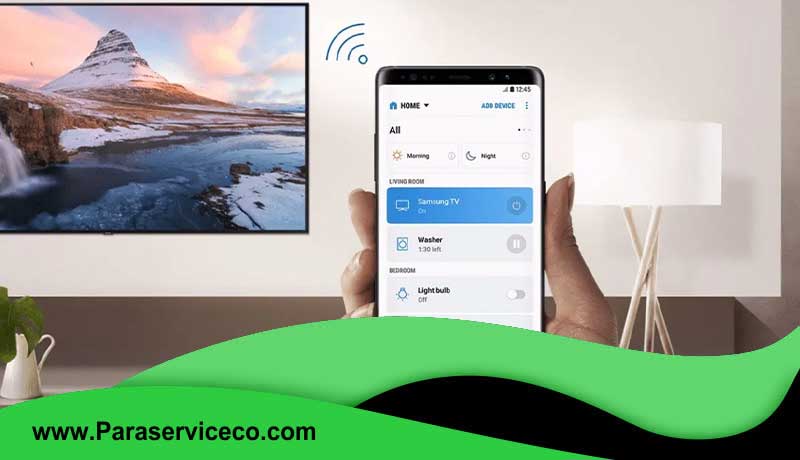 نحوه اتصال گوشی آیفون به تلویزیون سامسونگ